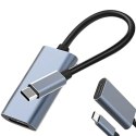 Nowoczesny adapter USB-C do HDMI 4K 60Hz, idealny do laptopów i tabletów
