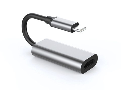 Nowoczesny adapter USB-C do HDMI 4K 60Hz, idealny do laptopów i tabletów