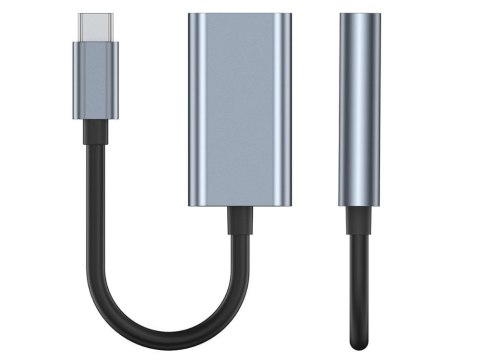 Nowoczesny adapter USB-C do HDMI 4K 60Hz, idealny do laptopów i tabletów