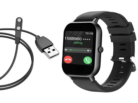 Nowoczesny smartwatch z funkcjami zdrowotnymi i sportowymi dla każdego