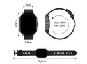 Nowoczesny smartwatch z funkcjami zdrowotnymi i sportowymi dla każdego