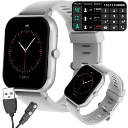 Nowoczesny smartwatch z funkcjami zdrowotnymi i sportowymi