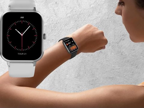 Nowoczesny smartwatch z funkcjami zdrowotnymi i sportowymi