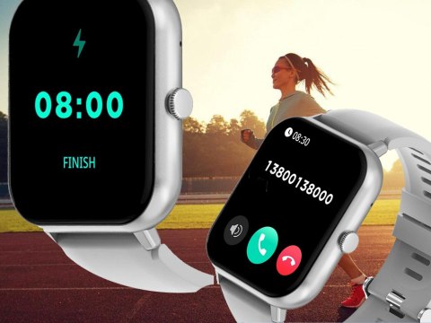 Nowoczesny smartwatch z funkcjami zdrowotnymi i sportowymi