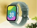 Nowoczesny smartwatch z gumowym paskiem, idealny dla każdego stylu życia