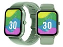 Nowoczesny smartwatch z gumowym paskiem, idealny dla każdego stylu życia