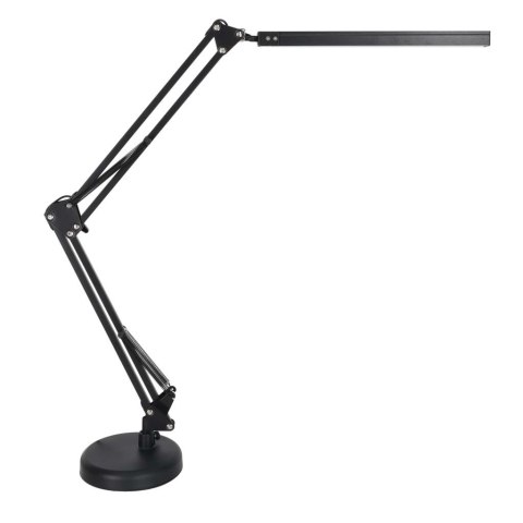 Nowoczesna lampka biurkowa LED z USB z regulowanym ramieniem i klipsem