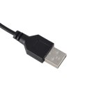 Nowoczesna lampka biurkowa LED z USB z regulowanym ramieniem i klipsem