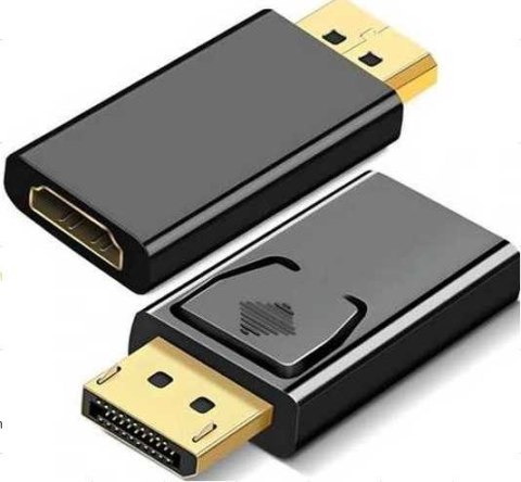 Złącze HDMI do 4K Ultra HD | Adapter DisplayPort do HDMI | Adapter DisplayPort do HDMI 4K - wysokiej jakości przejściówka | Stab