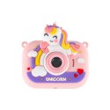 Aparat odkrywcy w kształcie jednorożca | Księżniczka jednorożec aparat fotograficzny | Aparat fotograficzny dla dzieci - różowy 