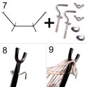 Hamak z stelażem do ogrodu - idealny do relaksu na świeżym powietrzu!