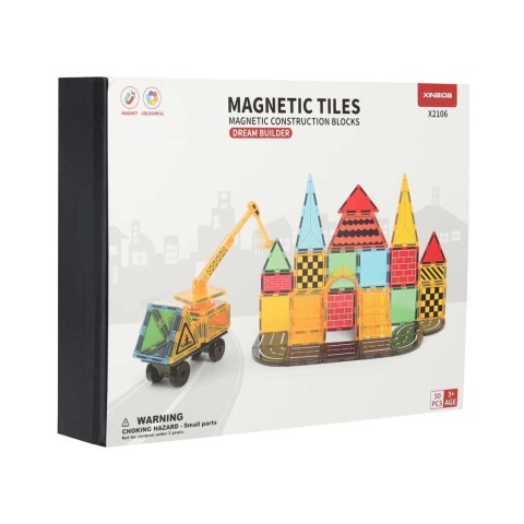 Kreatywne klocki magnetyczne 3D do zabawy i nauki dla dzieci