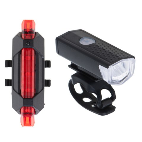 Nowoczesny zestaw lampek rowerowych LED dla każdego rowerzysty!