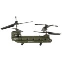 Dron do zabawy - Helikopter zdalnie sterowany 2,4GHz WI-FI, czarny