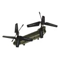 Dron do zabawy - Helikopter zdalnie sterowany 2,4GHz WI-FI, czarny