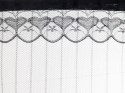 Nowoczesna moskitiera magnetyczna do drzwi 85x210 cm - czarna ochrona przed owadami