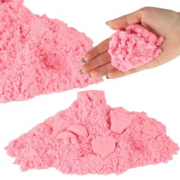 Piaskowy król zabawy dla dzieci - różowy piasek sensoryczny 1kg!