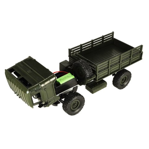 Nowoczesny zdalnie sterowany pojazd off-road 1:16 z funkcjami świetlnymi i 4x4