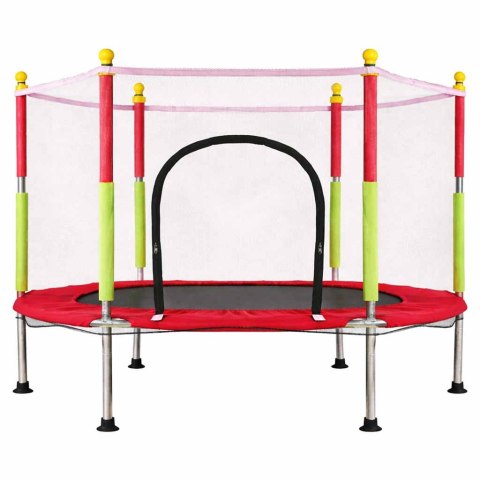 Nowoczesna trampolina do zabawy dla dzieci - bezpieczeństwo i radość w ogrodzie