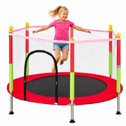 Nowoczesna trampolina do zabawy dla dzieci - bezpieczeństwo i radość w ogrodzie
