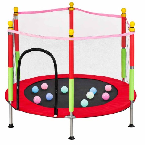 Nowoczesna trampolina do zabawy dla dzieci - bezpieczeństwo i radość w ogrodzie