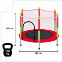 Nowoczesna trampolina do zabawy dla dzieci - bezpieczeństwo i radość w ogrodzie