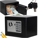 Sejf elektroniczny z kluczem - zabezpieczenie na najwyższym poziomie