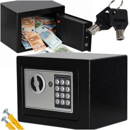 Sejf elektroniczny z kluczem - zabezpieczenie na najwyższym poziomie