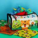 Sorter sensoryczny do zabaw i nauki - pudełko z chusteczkami 2w1