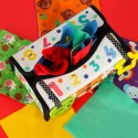 Sorter sensoryczny do zabaw i nauki - pudełko z chusteczkami 2w1