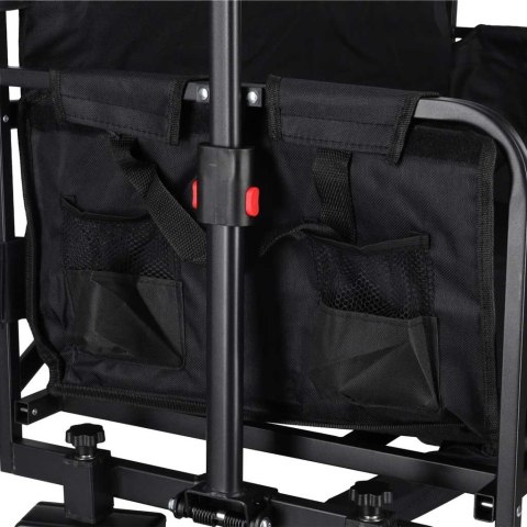 Nowoczesny wózek transportowy z mobilnym siedziskiem LUARO