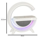Nowoczesna lampka LED RGB z funkcjami głośnika i budzika