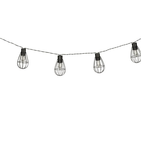 Stylowe lampki ogrodowe solarne LED - girlanda loftowa dla każdego ogrodu