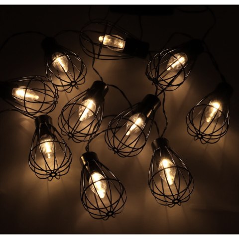 Stylowe lampki ogrodowe solarne LED - girlanda loftowa dla każdego ogrodu