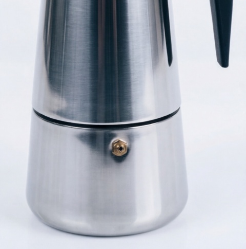 Kawiarka Włoska 450 ml stalowa Pokrywka dzbanej stal nierdzewna 450ml 9 kaw