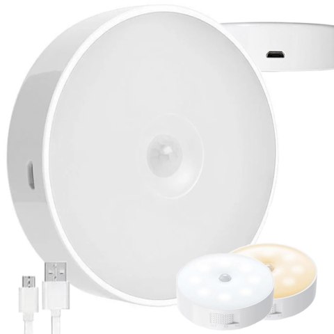 Nowoczesna lampka LED z czujnikiem ruchu dla każdego domu