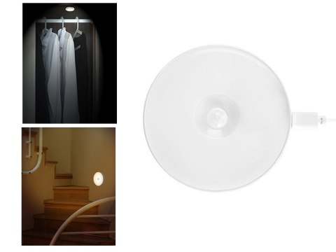 Nowoczesna lampka LED z czujnikiem ruchu dla każdego domu