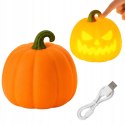 Lampka Nocna LED w Kształcie Dyni Halloween