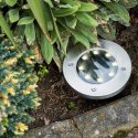 Nowoczesne lampy solarne do ogrodu - zestaw 4 szt. z czujnikiem zmierzchu
