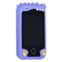 
Smartfon dla dzieci z kamerą i kartą 8GB - niebieski dinozaur