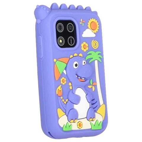 
Smartfon dla dzieci z kamerą i kartą 8GB - niebieski dinozaur