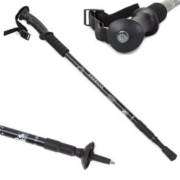 Nowoczesne kijki do nordic walking z systemem ANTI-Shock i kompasem