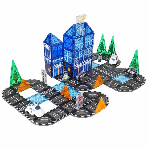 Moc twórcza w zabawie - Klocki konstrukcyjne 3D policja