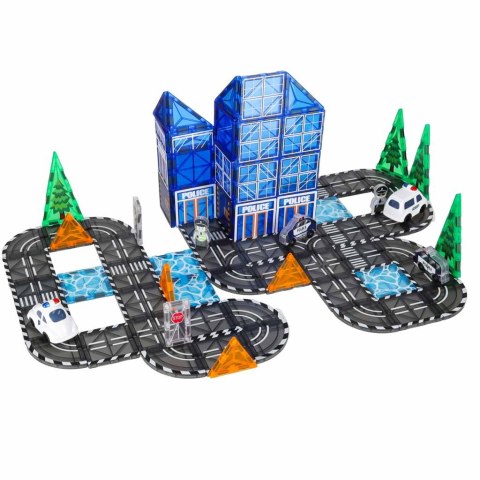 Moc twórcza w zabawie - Klocki konstrukcyjne 3D policja