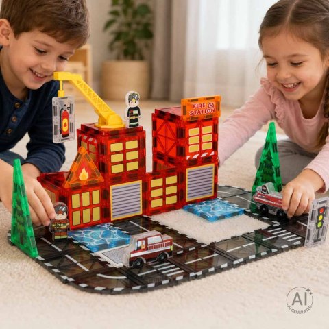 Nowoczesne klocki 3D do zabawy i nauki dla dzieci