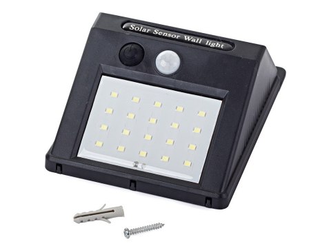 Lampa solarna z czujnikiem ruchu - 20 LED do ogrodu