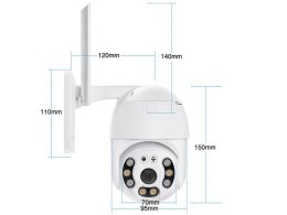 Kamera Smart WiFi Full HD z Zoomem - Innowacyjna Obserwacja Bezpieczeństwa