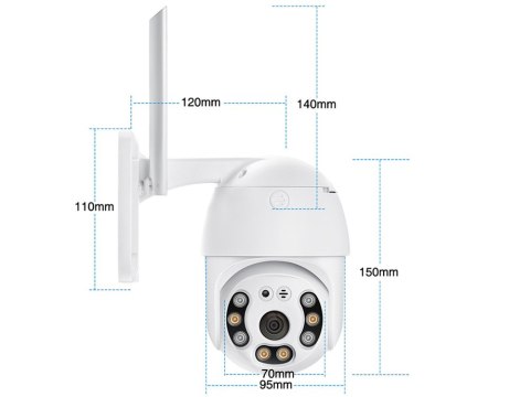 Kamera Smart WiFi Full HD z Zoomem - Innowacyjna Obserwacja Bezpieczeństwa