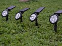 Nowoczesna lampa solarna RGB do ogrodu, która odmieni Twój przestrzeń