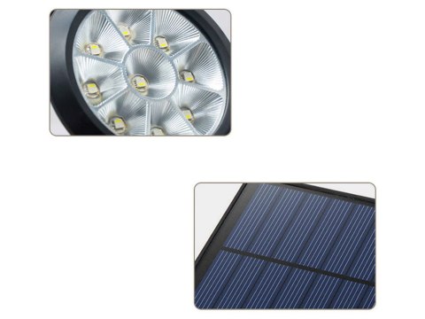 Nowoczesna lampa solarna RGB do ogrodu, która odmieni Twój przestrzeń